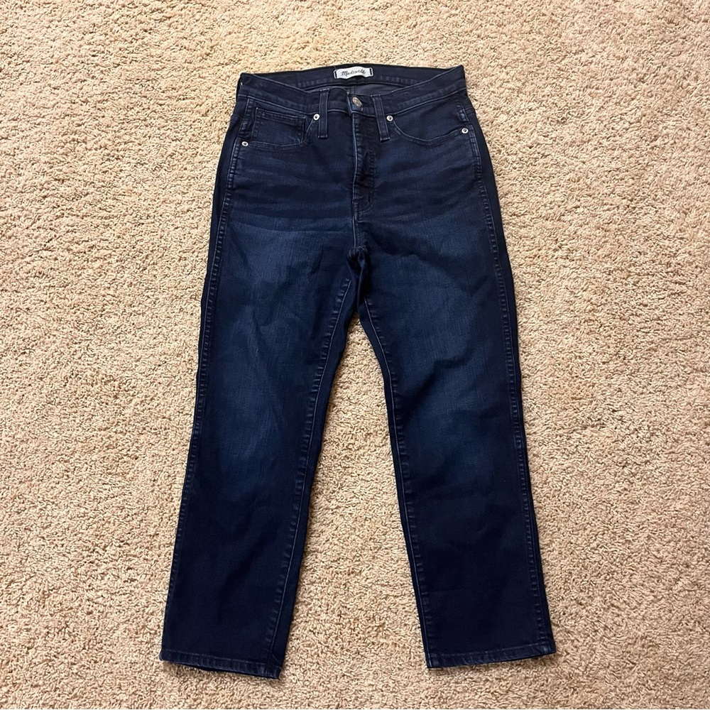 Madewell stovepipe jeans